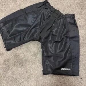 Bauer Black Athletic Training Shorts